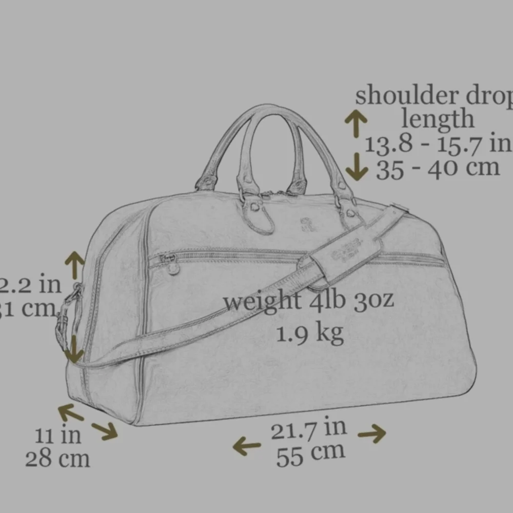 Leather Duffel Bag - Fear and Loathing in Las Vegas - Picture 5 of 6